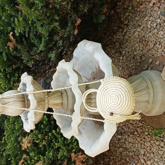 SOLID& STRIPED Elegant Cream Woven Handbag NWOT - Picture 12 of 12